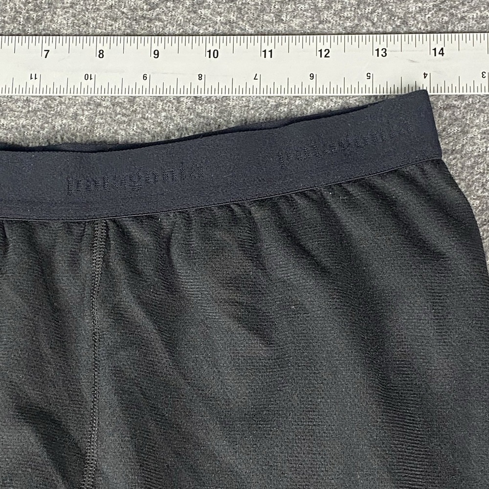 Patagonia Mens XL Black Capilene Base Layer Thermal Long Johns USA Made Vintage - Picture 13 of 14